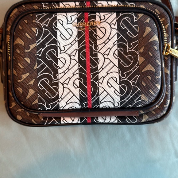 Burberry Monogram Stripe Crossbody Bag - Picture 10 of 12